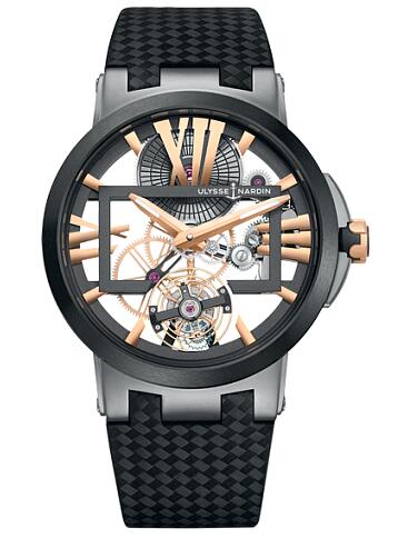 Ulysse Nardin Executive Skeleton Tourbillon 1713-139 / 02-BQ watch for sale